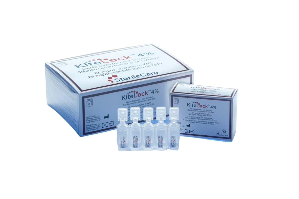 kitelock 4% catheter lock solution